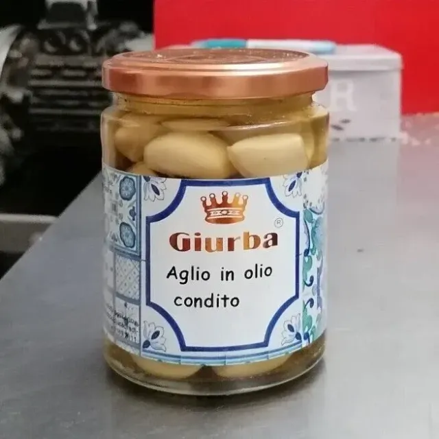 Sicilia che Gusto aglio sottolio 314 g metodo artigianale