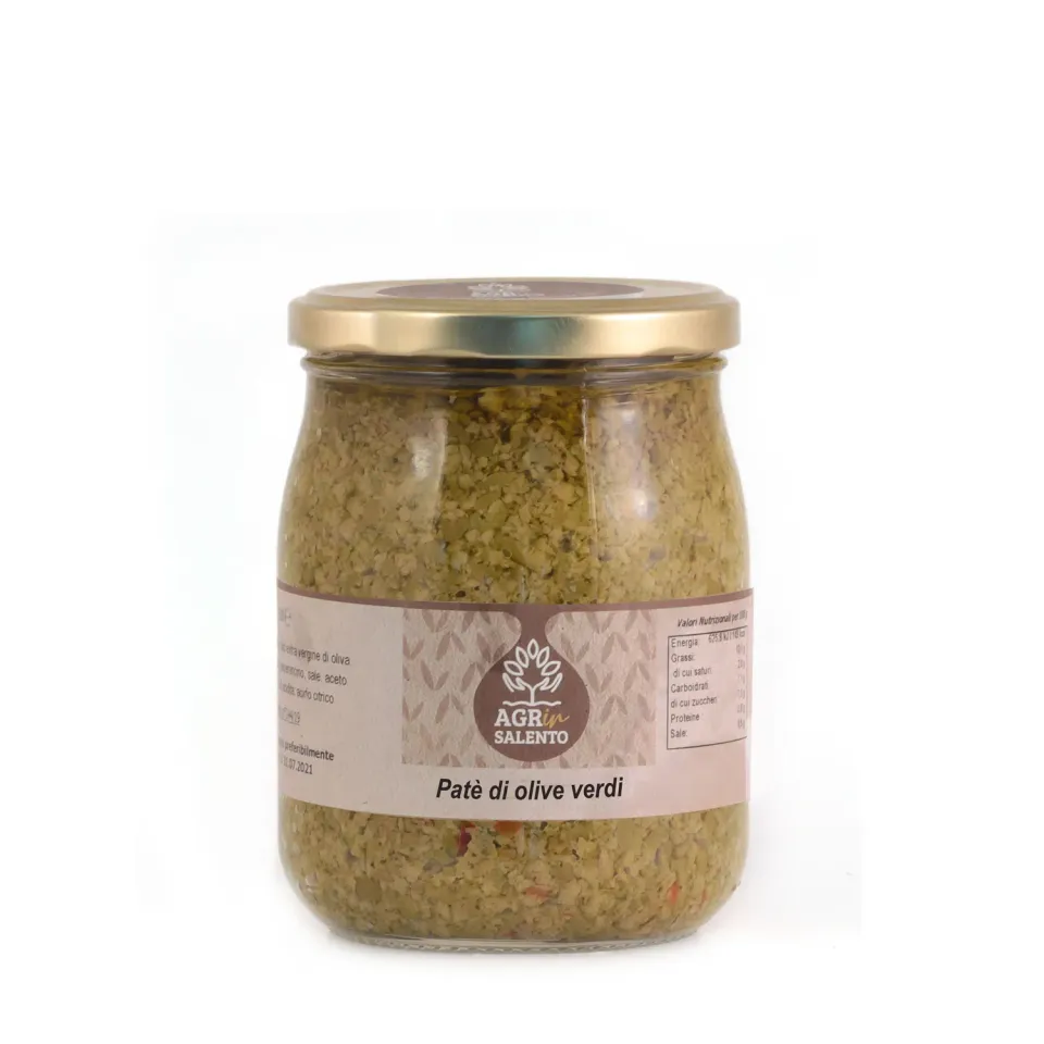 Agrinsalento Patè di Olive Verdi crema