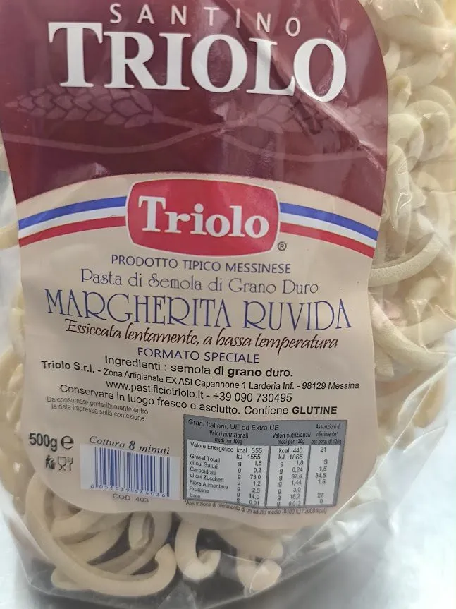 Sicilia che Gusto Pasta Margherita Ruvida 500 g pasta siciliana