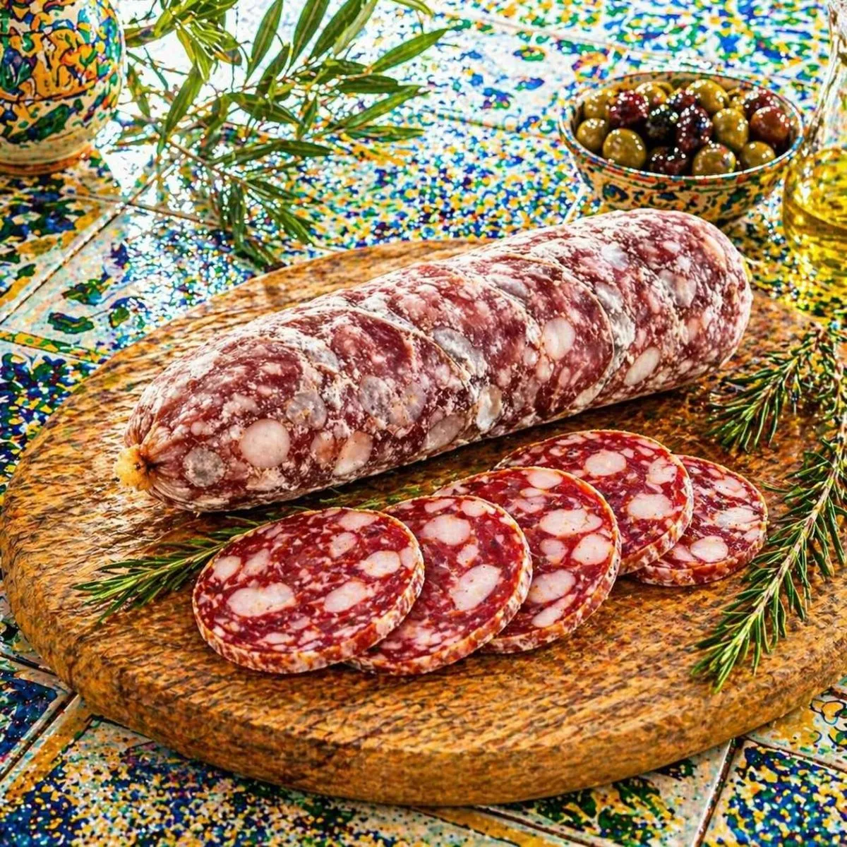 SicilyAddict Salsiccia suino nero Nebrodi essiccata