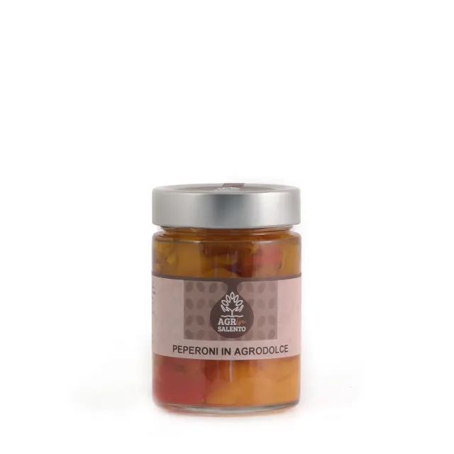 Agrinsalento Peperoni in Agrodolce sottolio