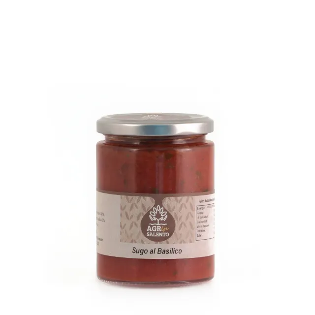 Agrinsalento Sugo al basilico sugo pronto