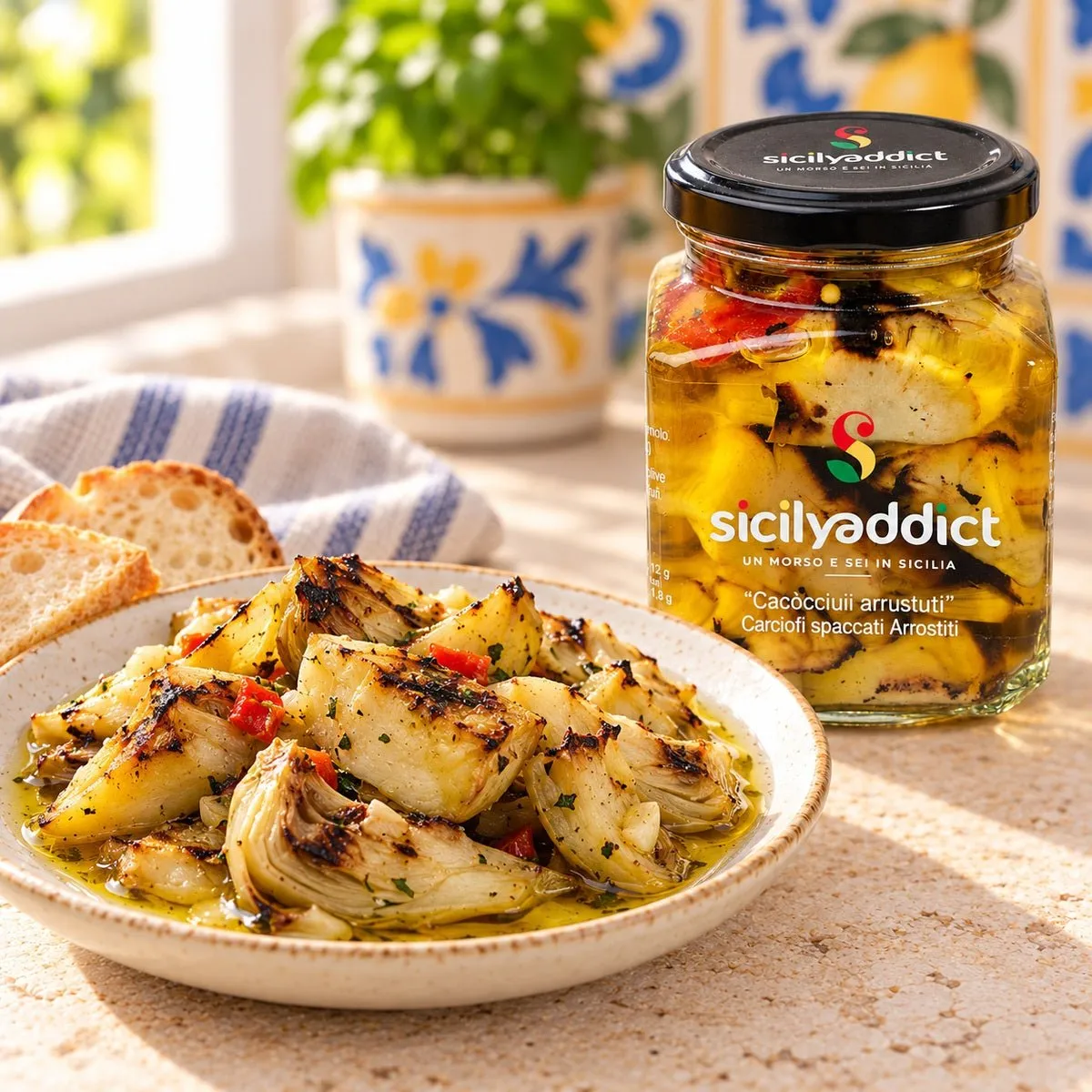 SicilyAddict Carciofi Arrosto Sottolio 280g