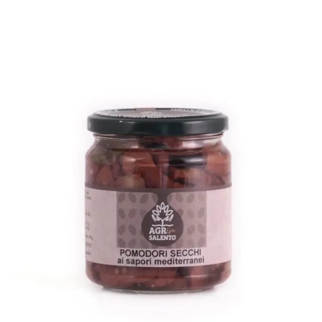Agrinsalento Pomodori Secchi ai Sapori Mediterranei sottolio