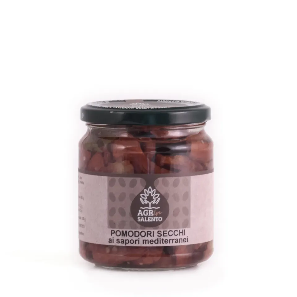 Agrinsalento Pomodori Secchi ai Sapori Mediterranei sottolio