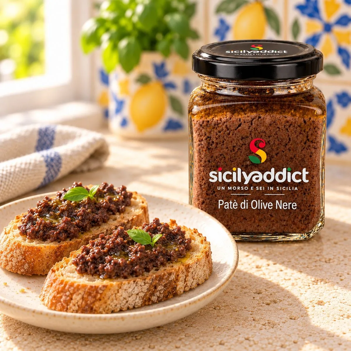 SicilyAddict Patè siciliano vasetto 180 g