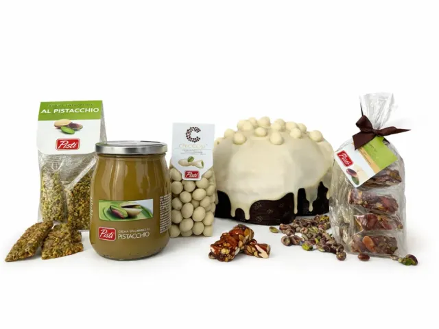 Antichi Sapori dell'Etna Box Pasquetta Pistì Confezione al Pistacchio