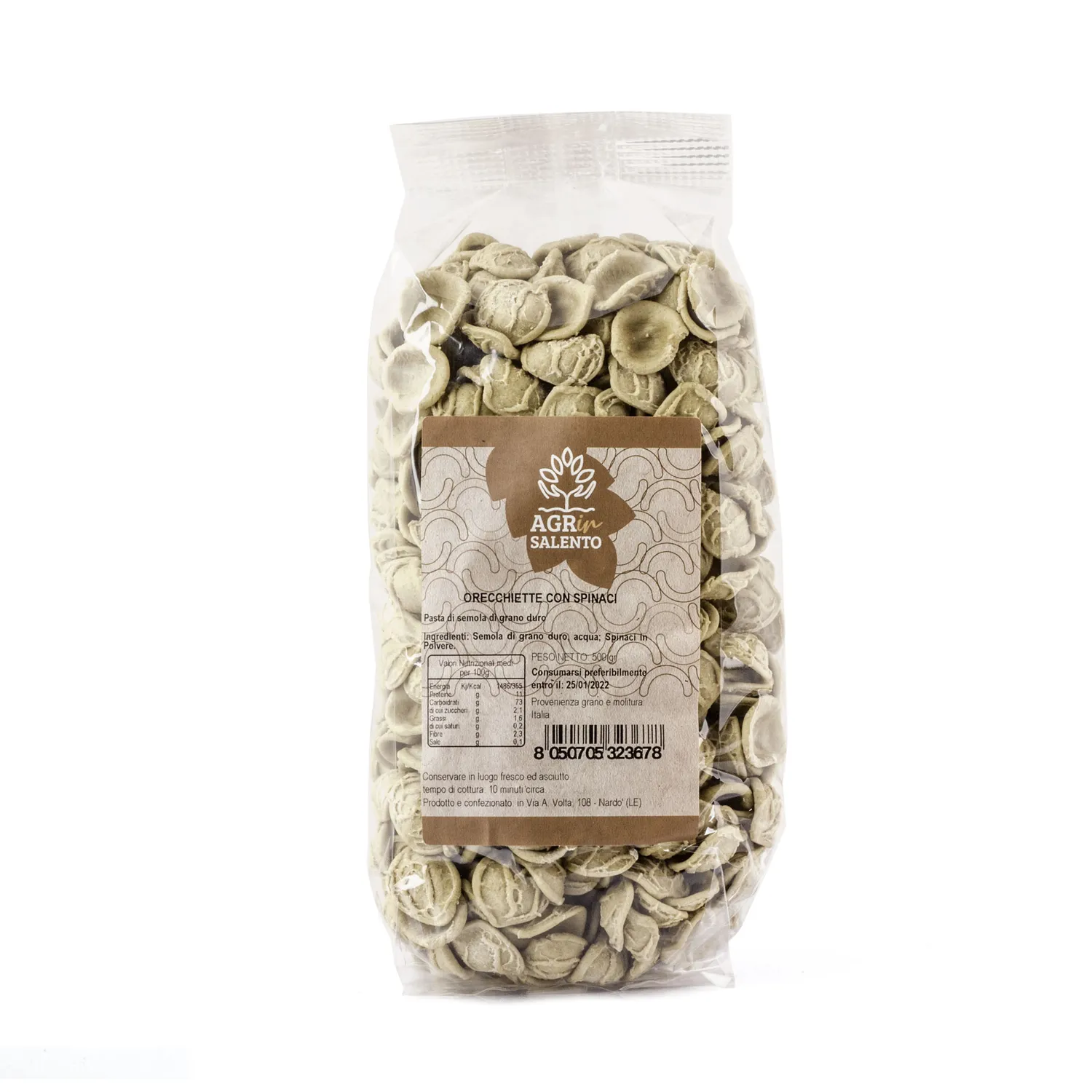 Agrinsalento Orecchiette Pasta