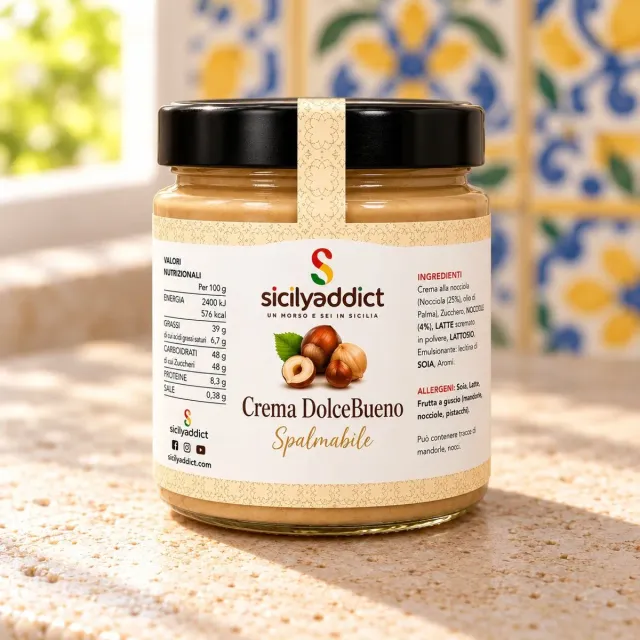 SicilyAddict crema di nocciole spalmabile