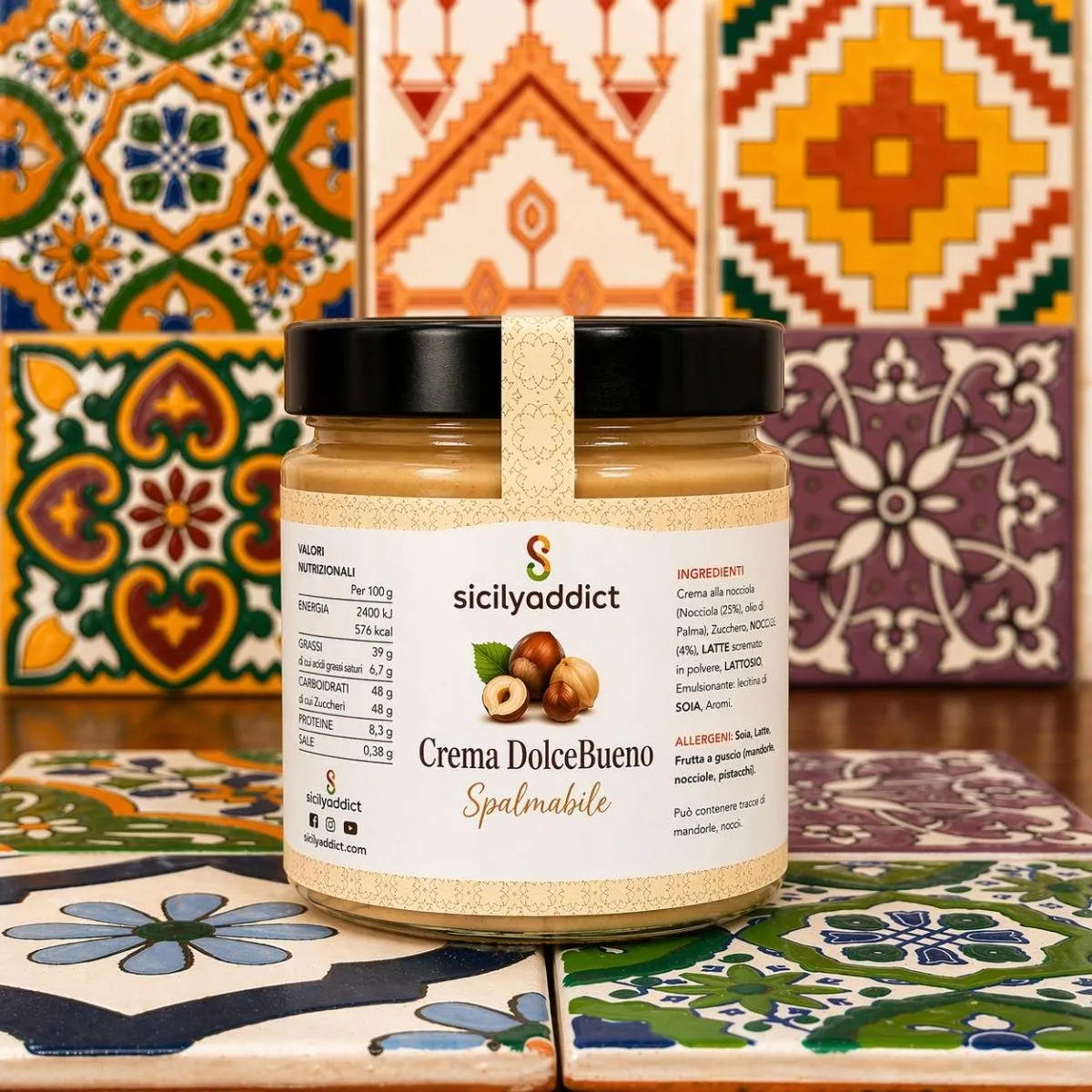 SicilyAddict crema di nocciole spalmabile