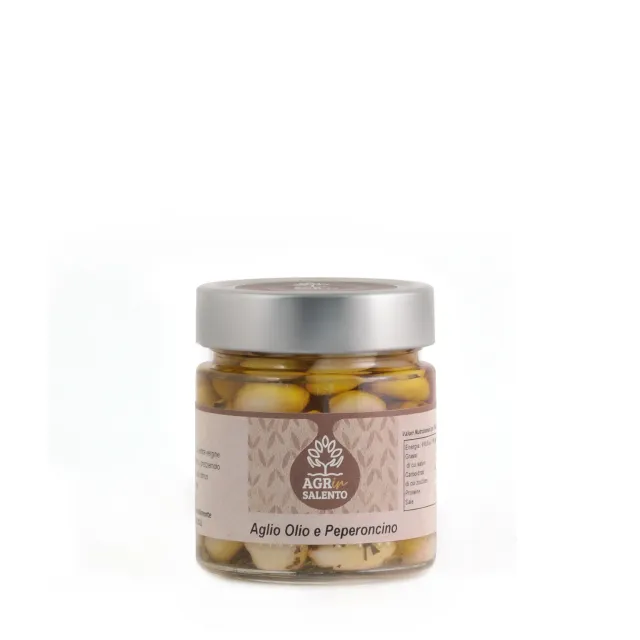 Agrinsalento Condimento Aglio Olio e Peperoncino sottolio