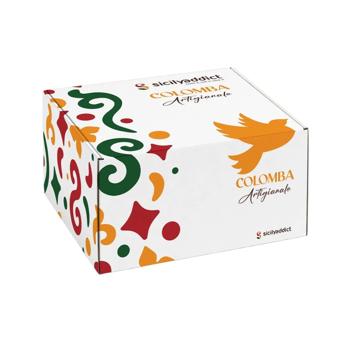 SicilyAddict Colomba Tradizionale Artigianale 1kg alle Mandorle