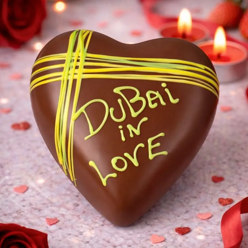 SicilyAddict Cuore di cioccolato con sac à poche
