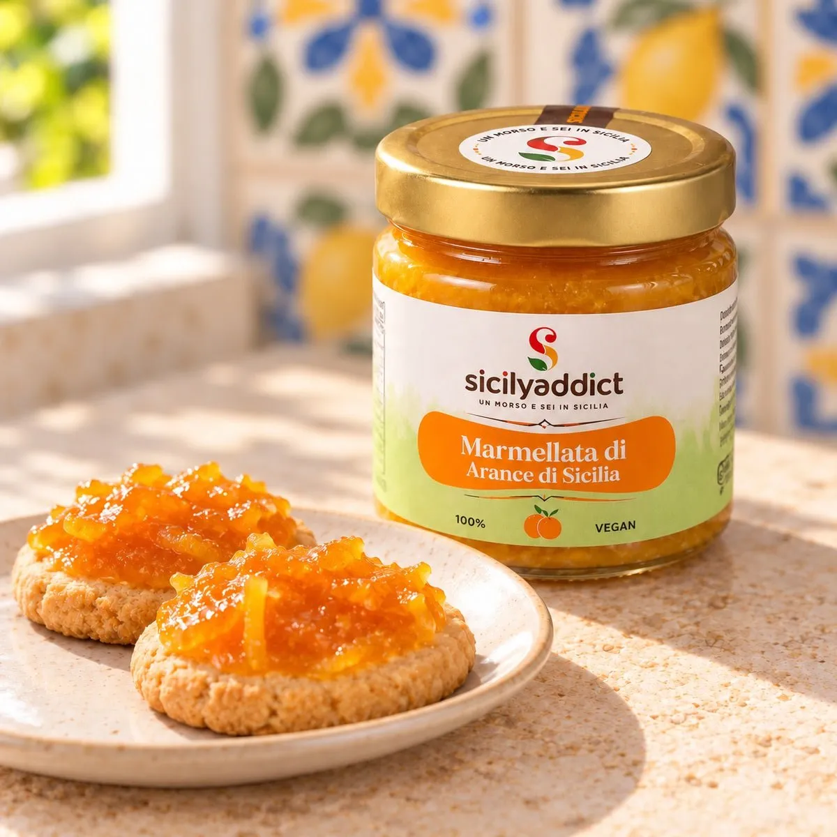 SicilyAddict Marmellata di Agrumi di Sicilia 220g