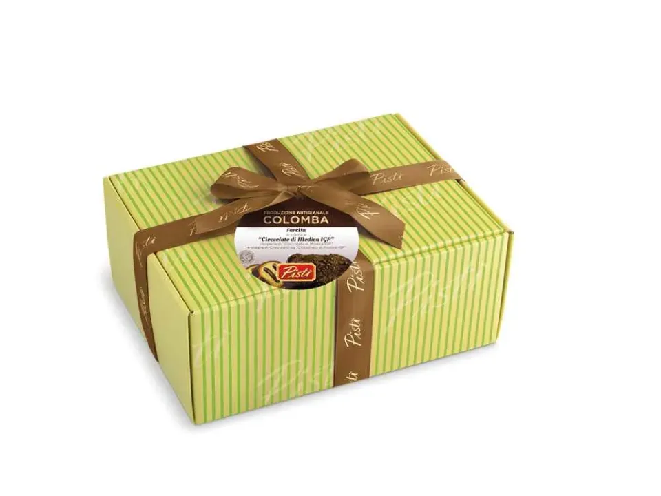 Antichi Sapori dell'Etna Colomba crema cioccolato di Modica fondente