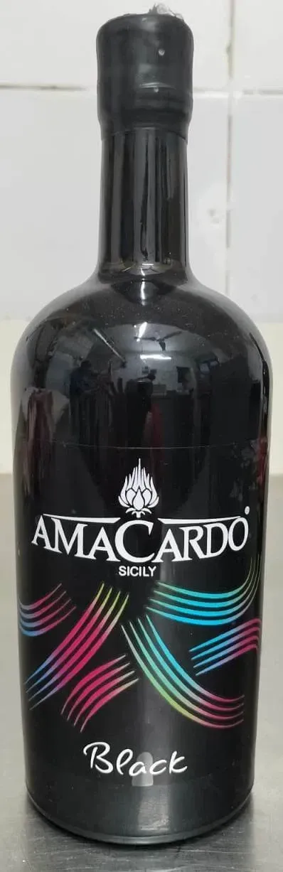 Sicilia che Gusto Amacardo Black Amaro Carciofino Selvatico 50 cl
