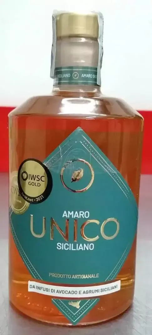 Sicilia che Gusto Unico Amaro Avocado Agrumi 50 cl