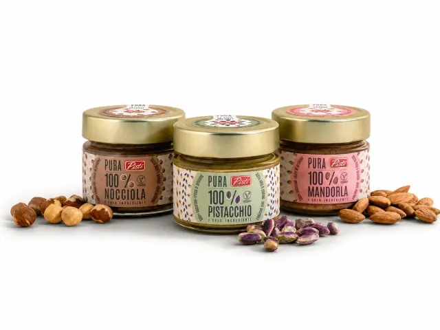 Antichi Sapori dell'Etna Pur Bien-Être box 3 creme pure senza zucchero