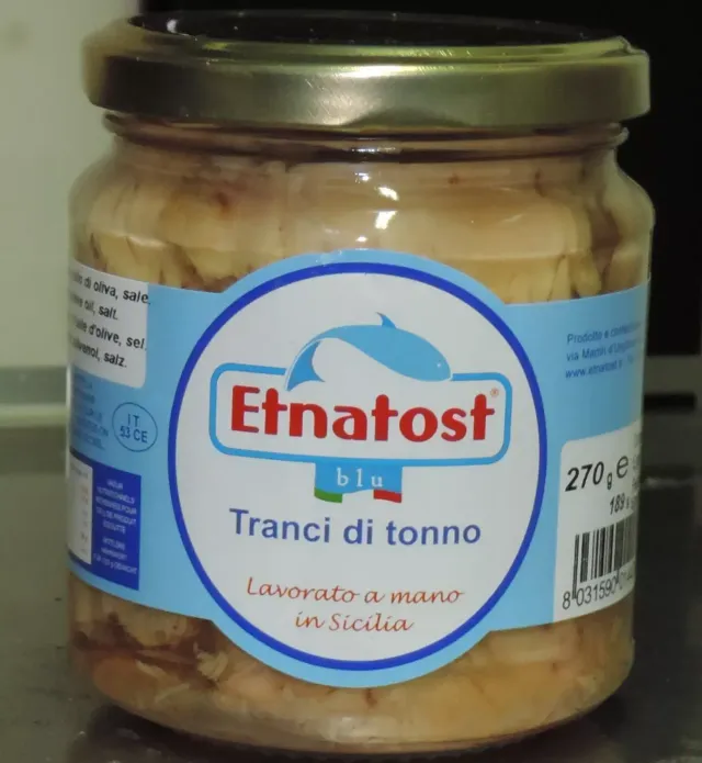 Sicilia che Gusto Tonno a Tranci Olio di Oliva 270 g