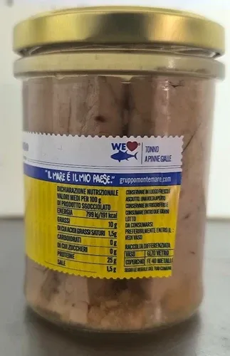 Sicilia che Gusto Tonno a Tranci 180 g in Olio di Girasole