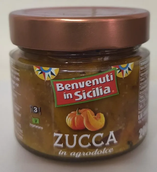 Sicilia che Gusto zucca in agrodolce 200 g contorno