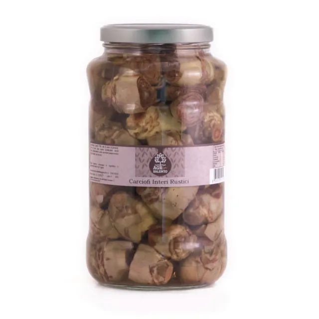 Agrinsalento Carciofi Interi Rustici carciofi