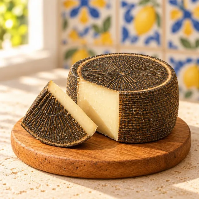 SicilyAddict Tuma Persa formaggio 380g al pepe