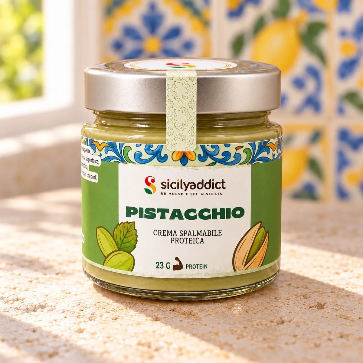 SicilyAddict Crema proteica senza zucchero