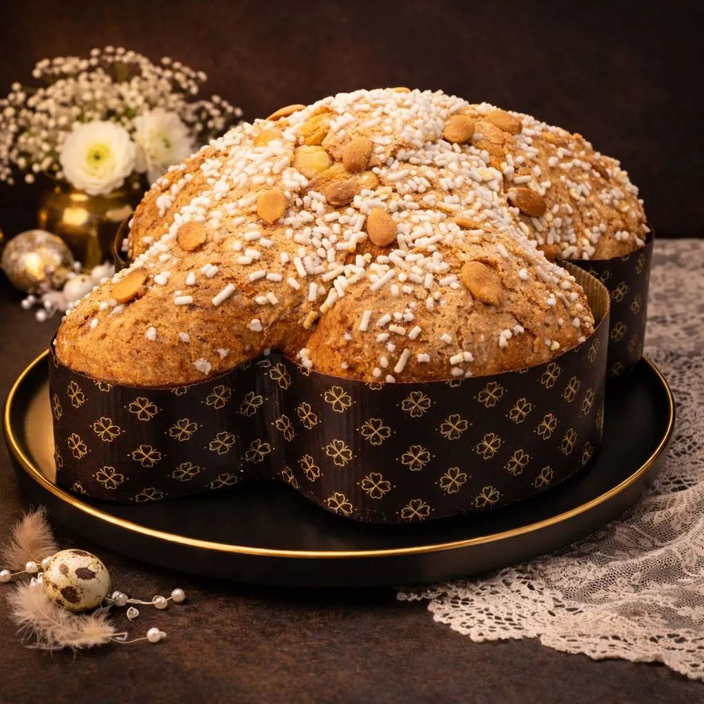 SicilyAddict Colomba Tradizionale Artigianale 1kg alle Mandorle