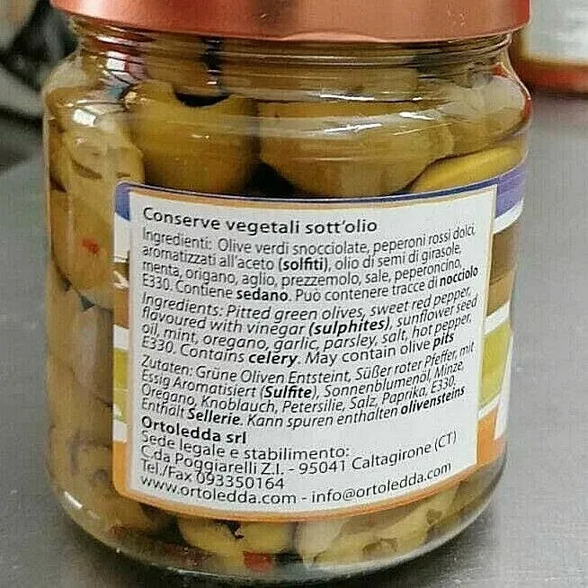 Sicilia che Gusto Olive Snocciolate Campagnola 280g