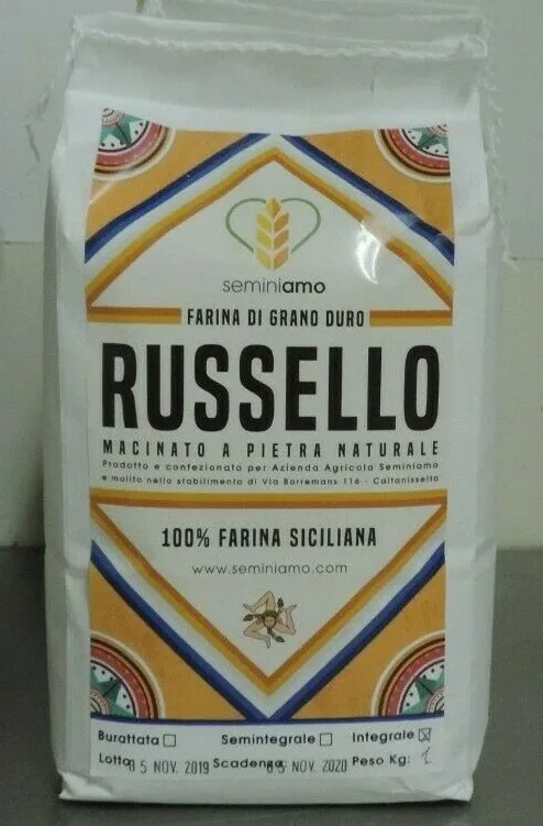 Sicilia che Gusto farina di grano duro 1 kg macinata a pietra