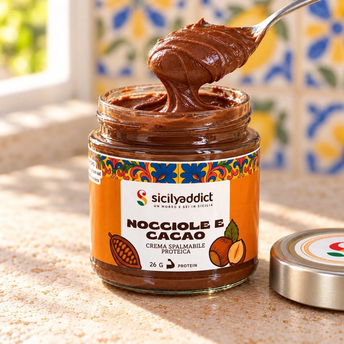 SicilyAddict Crema proteica senza zucchero