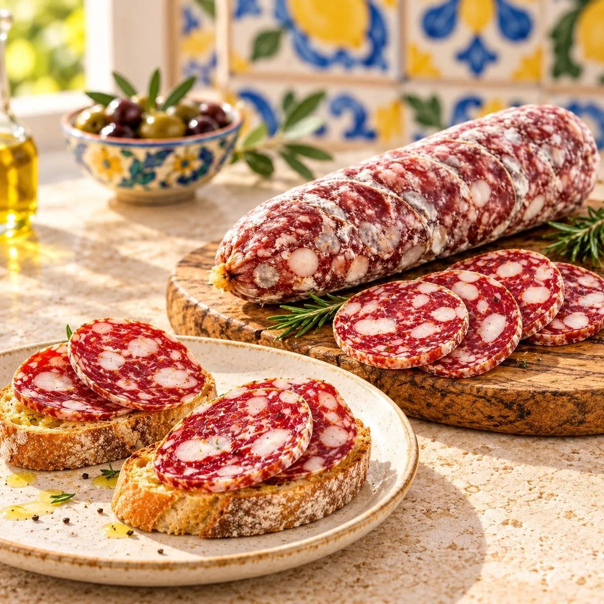 SicilyAddict Salsiccia suino nero Nebrodi essiccata