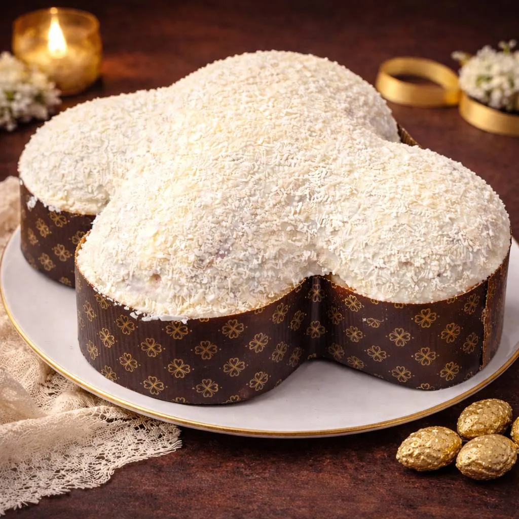 SicilyAddict Ciokococco colomba artigianale cocco e cioccolato