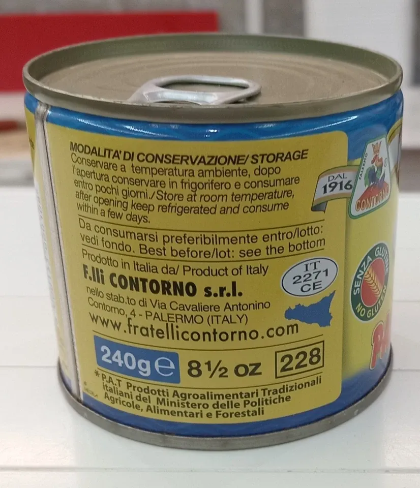 Sicilia che Gusto condimento per pasta con le sarde 240 g