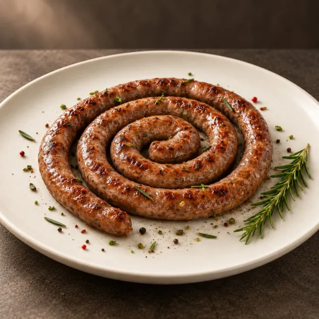 SicilyAddict Salsiccia Suino Nero Nebrodi 500g bassa temperatura