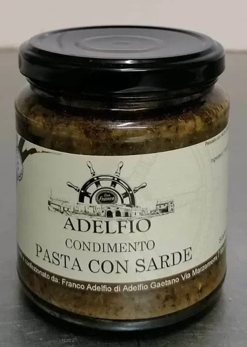 Sicilia che Gusto Sugo Pasta con Sarde 300 g al Finocchietto