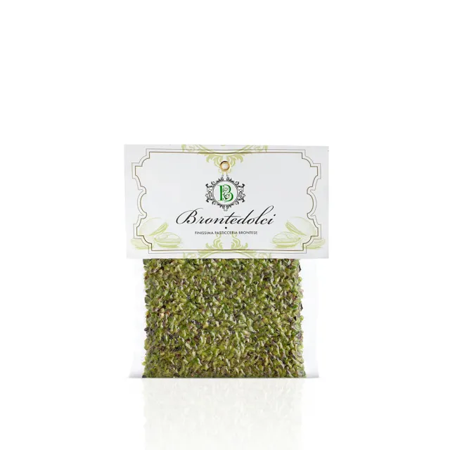 BRONTE DOLCI Sicilian Pistachio Chunks pistacchi a pezzi 100 g